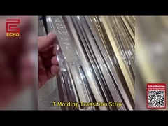 Plancher extérieur en aluminium T Transition Strip de moulage
