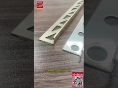 Métal décoratif à l'extérieur de l'angle Trim Edge Tile Trim Pour le revêtement