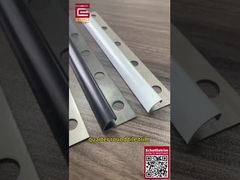 Coupe en acier inoxydable argenté de 2,5 m