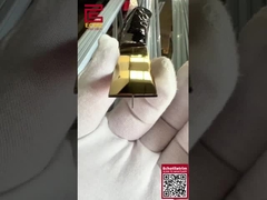 Carreaux en céramique métallique pour le revêtement de sol en or rose 3m plancher et décor Carreaux bord de revêtement en acier inoxydable t