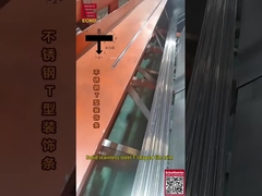 T-Trim en acier inoxydable testé 800 kg/m - Marine Grade Edge Guard avec 20 ans de garantie pour l'eau salée