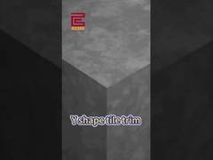 Décoration de tuiles en aluminium en forme de Y. Jointe sans couture en 3 voies + étanche. Résolvez les coins difficiles en une seule étape.