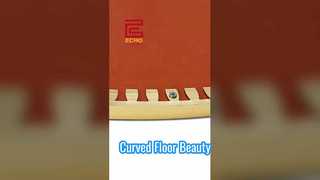 Garniture de carrelage en canal C en aluminium | Profil de finition à bord dentelé