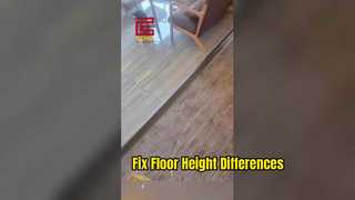 Bande de transition de plancher en aluminium de décoration à la maison