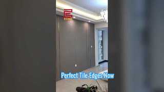 Garniture de panneau mural en aluminium | Finition des bords décoratifs pour murs intérieurs #aluminumtrim