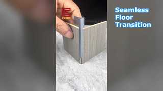 Garniture décorative en aluminium | Finition des bords épurés pour une décoration moderne de murs et de carrelages#AluminumTrim