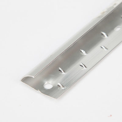 Tapeau métallique d'aluminium d'argent bord de garniture 2m bord de protection des bandes