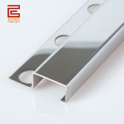 316 Carreaux en acier inoxydable au bord poli 20 mm pour les carreaux muraux