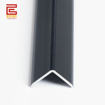 15mm Matte Noir en dehors de la courbe de carreaux de garniture de protection de bord en aluminium