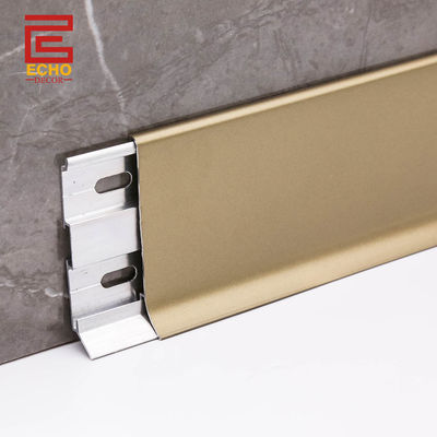 60mm Gold Cove plancher planches à jupes profilés de décoration sur mesure