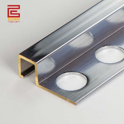 Profil de coin extérieur en laiton 12 mm Carreaux carrés bordure de bande résistant à la corrosion