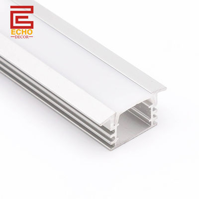 Profil LED argenté de 15 mm, bande lumineuse LED en aluminium pour plafond