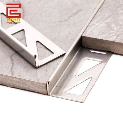 Métal décoratif à l'extérieur de l'angle Trim Edge Tile Trim Pour le revêtement